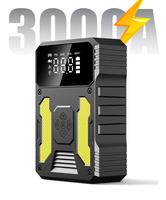 Démarreur de voiture 3000A avec compresseur d'air Démarreur de saut portable Booster de batterie avec pompe à air Démarreur de saut avec gonfleur de pneu