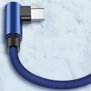 1.5M nylon bện <span class=keywords><strong>USB</strong></span> một góc bên phải l-hình dạng <span class=keywords><strong>Micro</strong></span> <span class=keywords><strong>USB</strong></span> OTG adapter dữ liệu Sync sạc cho tai nghe máy tính màu đỏ màu xanh span POS - Product Image 2