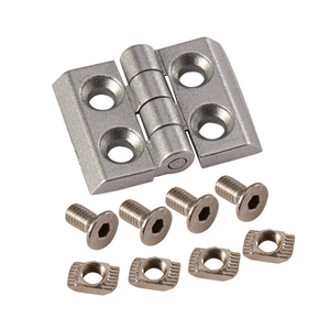 Bisagras Industriales de Perfil de Aluminio Luhu para Perfiles de Aluminio, Accesorio Conector Metálico - Product Image 1