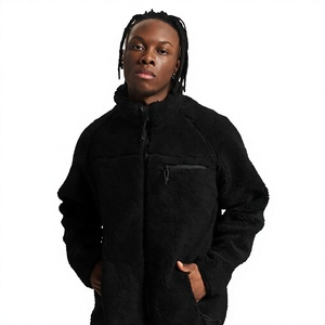 Veste tactique d'extérieur pour homme, imperméable, décontractée, double face, en polaire, avec fermeture éclair et col montant, pour l'hiver et l'automne - Product Image 4