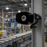 Sirène d'alarme haute décibels 380 VCA avec haut-parleur ABS et ailettes de refroidissement pour usage d'urgence en usine et en cas d'incendie