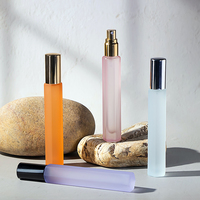 Flacon de parfum miniature hexagonal rechargeable ABT Premium 10 ml, vaporisateur rotatif portable, atomiseur de parfum de voyage pour les voyages et les cadeaux