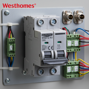 <span class=keywords><strong>Disjoncteur</strong></span> miniature WSB1Z-63 3P 6KA 6A 10A 16A 20A 25A 32A 40A 50A 63A AC avec fonctions de protection, fabrication directe OEM/ODM - Product Image 4