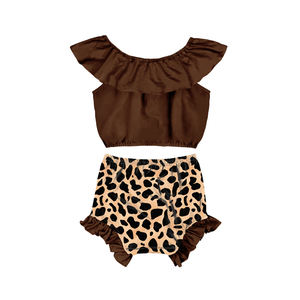 • Set di abbigliamento per <span class=keywords><strong>bambina</strong></span> set di abbigliamento per ragazze estive camicia <span class=keywords><strong>e</strong></span> pantaloncini a due pezzi - Product Image 3