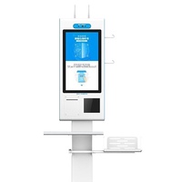 Système de caisse enregistreuse de paiement en libre-service pour supermarché avec scanner, imprimante, machine TPV à reconnaissance faciale et paiement tactile