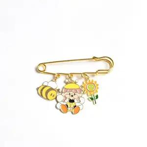사용자 정의 귀여운 열쇠 고리 작은 꿀벌 꽃 나비 금속 열쇠 고리 펜던트 커플 곤충 열쇠 고리 가방 자동차 키 펜던트