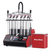 Vente flash Testeur d'injecteurs de voiture Nettoyeur d'injecteurs à ultrasons Testeur d'injecteurs CNC 603 Lite 220V Outil de nettoyage Équipement automobile