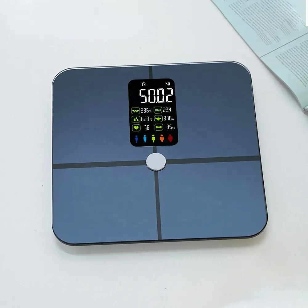 High Accurate Electronic Weighing Scale ITO Glass Digital Body Weight Personal Scale