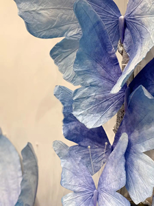 2025 vente chaude géant papillon <span class=keywords><strong>fleurs</strong></span> avec Eva/papier/organza matériel pour fenêtre décor mariage fête Floral ensemble - Product Image 5