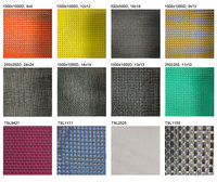 Tissus en plastique PVC Teslin 450GSM tissage polyester PVC enduit maille pour lits d'enfants