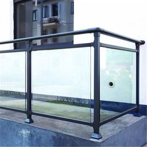 Rampe en verre moderne sans cadre pour extérieur, balustrade en verre pour balcon, garde-corps pour ferme, appartement, cour - Product Image 5