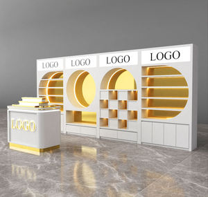 Étagères de présentation de parfums durables et écologiques personnalisées |   Vitrine de maquillage éclairée par LED |   Mobilier professionnel pour magasins de beauté - Product Image 3