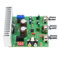 Módulo amplificador de Audio TDA7265, placa amplificadora de potencia HiFi 4558, preamplificador de 2,0 canales, placa amplificadora de potencia AC 12-15V 40W + 40W