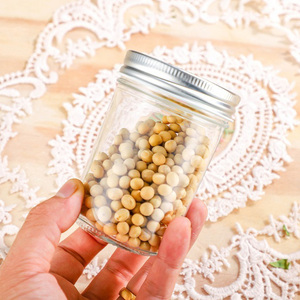 Hũ thủy tinh đựng gia vị JM OEM bán buôn, tùy chỉnh, kích thước nhỏ, 4oz, 8oz, 12oz, trong suốt, kiểu Mason, có nắp đậy - Product Image 2