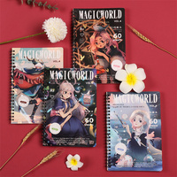 Offre Spéciale Nouveau Style Bloc-notes en papier à reliure spirale avec couverture en PVC à feuilles mobiles pour étudiantes, Fourniture directe usine
