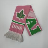 Écharpe de football mondiale tricotée en acrylique, chaude pour l'hiver, avec logo personnalisé pour équipes sportives et clubs, vente en gros d'usine