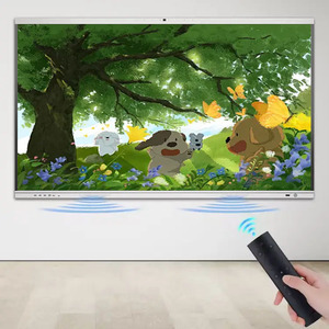 Pizarra Inteligente Android 16 4K de 65 Pulgadas al por Mayor con Pizarra Digital IA, Pantalla Dividida en <span class=keywords><strong>4</strong></span> para Reuniones de Negocios, 500 Nits, FCC/CE - Product Image 4