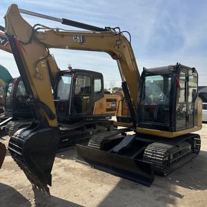 Excavatrice sur chenilles hydraulique Caterpillar CAT307E d'occasion de haute qualité, 7 tonnes, CAT307, CAT307E2, équipement de grande machinerie d'occasion - Product Image 3