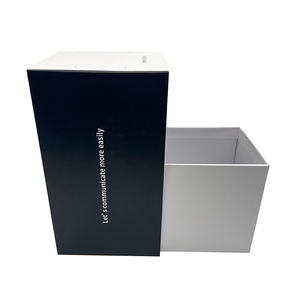 Tapa de elevación elegante y pequeña personalizada, tapa para hombro, cuello y cajas Base, paquete de regalo, <span class=keywords><strong>2</strong></span> piezas, caja de papel rígido - Product Image 2