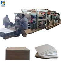 Machines de recyclage de papier usagé pour la fabrication de carton