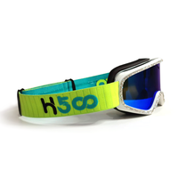 Meilleur prix, logo personnalisé, sangle cylindrique, double couche, anti-buée, lunettes de neige pour jeunes, lunettes de snowboard, masque de ski