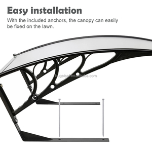 Protection UV résistant aux intempéries Robot tondeuse <span class=keywords><strong>Garage</strong></span> avec feuilles de PC et supports <span class=keywords><strong>en</strong></span> métal - Product Image 3