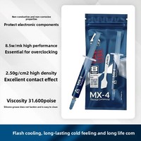 Graisse Thermique en Silicone MX-4 pour Ordinateur Portable et de Bureau, 4g/8g/20g, Vente en Gros Transfrontalière, Origine Chine
