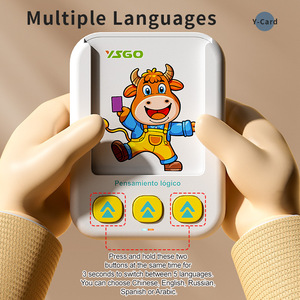 Machine d'apprentissage des cartes espagnoles, jouet éducatif pour enfants de 4 à 6 ans, en plastique, alimenté par piles, pour l'éveil cognitif et les sons - Product Image 4