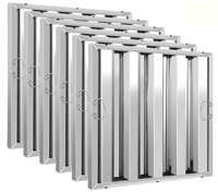 Filtro de Acero Inoxidable para Campana Extractora de Cocina Comercial, Disponible en Stock