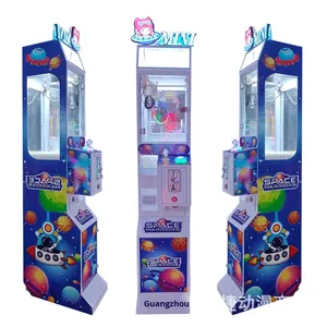 Mega Mini máquina <span class=keywords><strong>de</strong></span> garra juguetes pequeños grúa expendedora Arcade premios muñeca regalo caramelo juego que funciona con monedas Idioma Inglés aceptador <span class=keywords><strong>de</strong></span> billetes - Product Image 3