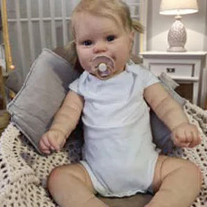 Adorable muñeca Reborn <span class=keywords><strong>de</strong></span> <span class=keywords><strong>silicona</strong></span> recién nacida en <span class=keywords><strong>miniatura</strong></span> <span class=keywords><strong>de</strong></span> 20 pulgadas Diseño <span class=keywords><strong>de</strong></span> moda realista para niñas - Product Image 3