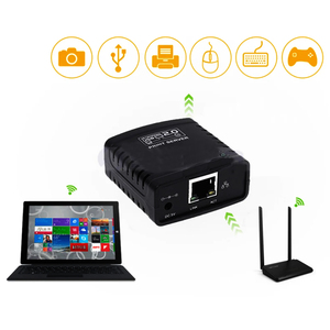 10/100Mbps <span class=keywords><strong>Ethernet</strong></span> để <span class=keywords><strong>USB</strong></span> 2.0 Mạng LPR in máy chủ Lan <span class=keywords><strong>USB</strong></span> in máy chủ Adapter máy in chia sẻ đen-scll - Product Image 3