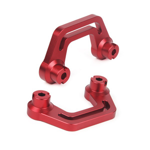 Aluminum Alloy Headlight Mounting <b>Bracket</b> For Jeep Wrangler JL 2018-2021 Front <b>Black</b> Red Blue Silver - Product Image 2