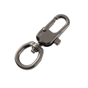 CLIPON AK211TR-XS-011-BNK Gancho giratorio metálico con bloqueo automático, patente estadounidense/europea, alta resistencia, adecuado para productos de exterior, collar para mascotas - Product Image 2