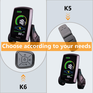 Contrôleur de moteur sans balais YOLIN IP65/IP66 YL-80C-C 48V avec écran LCD numérique pour kit de moyeu de <span class=keywords><strong>vélo</strong></span> <span class=keywords><strong>électrique</strong></span> - Product Image 2