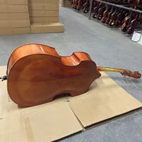 4/4 Plywood Double Bass Student Basswood Contra Upright Bass Wholesale Double Bass