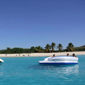 Salón Flotante Inflable Malibu - Isla Flotante para 6 Personas, Ideal para Lagos, Piscinas y Fiestas en la Playa - Product Image 1