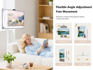 Tableta ISEE Android 13 de Gran Tamaño, Diseño Giratorio, Multitáctil, Batería de 15000 mAh, Pantalla LED 4K UHD, Bluetooth/WiFi, IP54 - Product Image 3