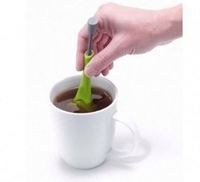 Infuseur à thé portable pour la maison, filtre à feuilles de thé en vrac, diffuseur en plastique, cuillère pour une utilisation en déplacement DD22-352