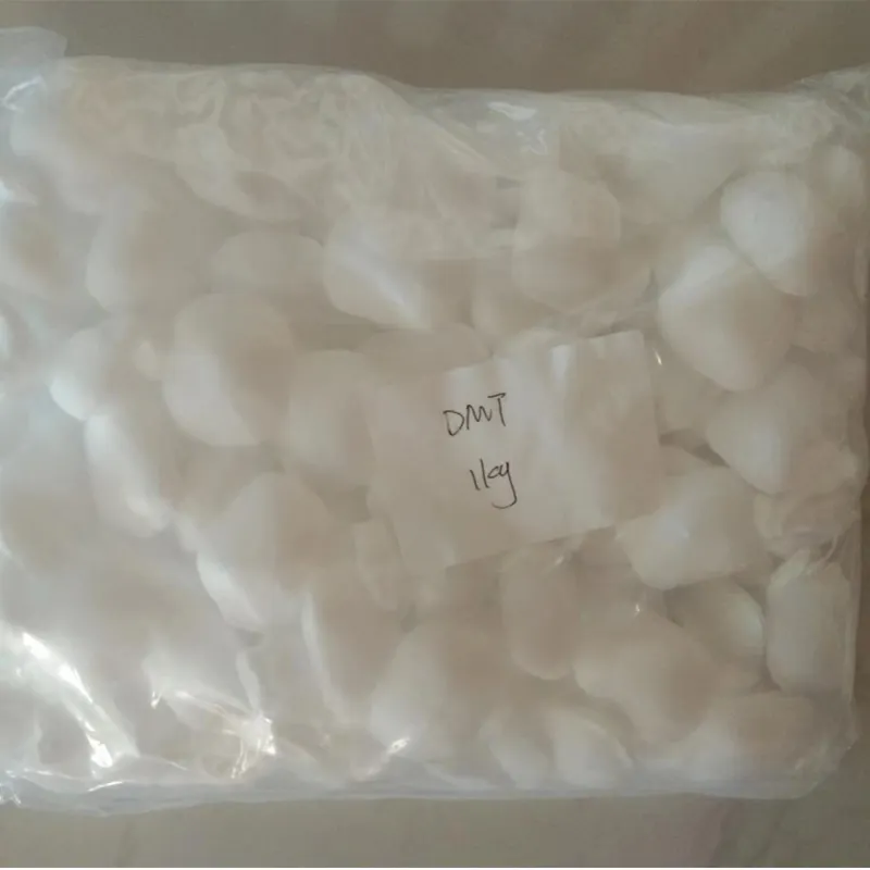 عينة مجانية من DMT، كريستالات مسحوق أبيض Dmt Dimethyl Terephthalate Cas 120-61-6 99% DMT