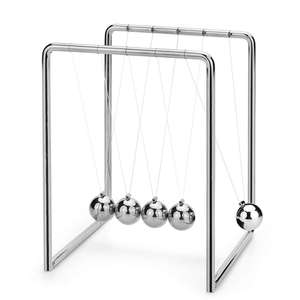 Gelsonlab HSPD-064 Berceau <span class=keywords><strong>de</strong></span> Newton : Boules d'équilibre créatives pour la décoration <span class=keywords><strong>de</strong></span> bureau, jouet éducatif et ludique, aide à l'apprentissage scientifique - Product Image 2