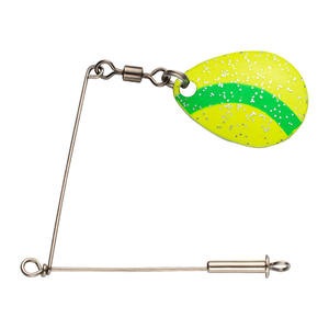 360 ° Rotation Spinner Lame Bras De Pêche Leurre Accessoires DIY Spinnerbait Pièces Lames Réfléchissantes En Fer Blanc #3 Colorado Lame - Product Image 1