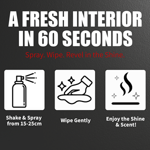 Autoquize All-in-One 450ML Dashboard Polish Spray Geavanceerde Formule Reinigt, Verzorgt, Polijst en Beschermt Meerdere Oppervlakken - Product Image 5
