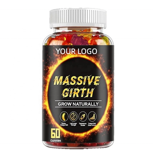 อาหารเสริม OEM Massive Girth Supplements 60 เม็ด เยลลี่มะเขือม่วงแอฟริกาใต้ ลิตเติ้ลแบร์ กัมมี่ สมุนไพรเสริมสร้างกล้ามเนื้อ - Product Image 1