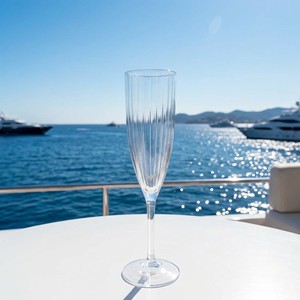 Copas de Champán de Plástico Personalizadas, Copas de Vino Transparentes y Resistentes para Bodas, Fiestas, Brindis, al por Mayor, Libres de BPA, Grado Alimenticio - Product Image 3