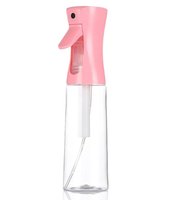 Bouteilles pulvérisatrices anti-fuite en plastique couleur macaron 200/300/500 ml, tendance et haute pression, pour cosmétiques de beauté