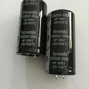 Bevenbi الصوت مُكثَّف كهربائيًا 3300 فائق التوهج 4700 فائق التوهج 8200 فائق التوهج 160V 200V