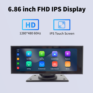 Maustor - Reproductor Multimedia Inalámbrico para Automóvil con Pantalla Táctil de 6.86 Pulgadas, <span class=keywords><strong>Android</strong></span> Auto, <span class=keywords><strong>Radio</strong></span> Estéreo para Automóvil, Reproductor de Video - Product Image 4