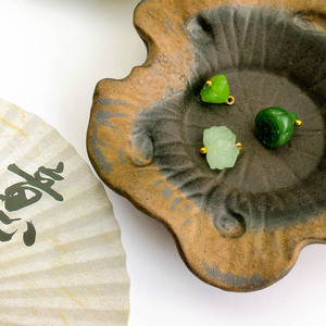 Đơn Giản 10-15Mm Thủy Tinh Đầy Màu Sắc Hạt Quyến Rũ Dễ Thương Vuông Bướm Lá Clover Mặt Dây Chuyền Cho Tự Làm Bông Tai Làm Đồ Trang Sức Phụ Kiện - Product Image 3