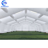 Tentes d'extérieur personnalisées, blanches à l'air, pour fête de mariage, camping, pelouse, tente gonflable pour discothèque, grande taille